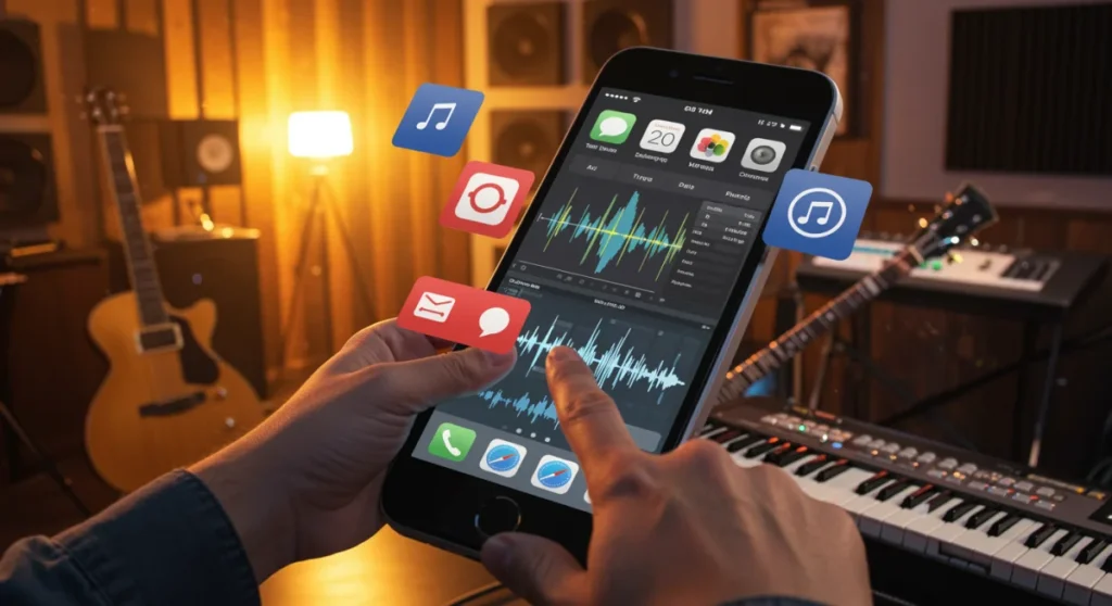 Apps Essenciais para Músicos em 2025: Crie, Edite, Compartilhe
